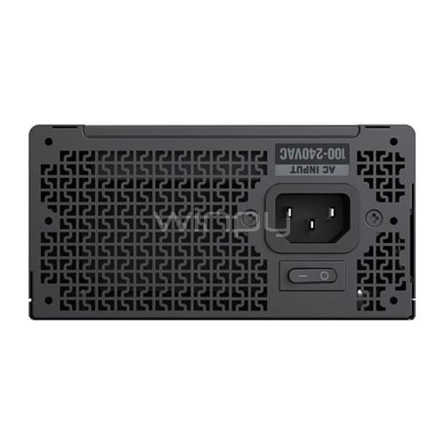 Fuente de Poder GameMax GS-650G Black de 650W (Certificada 80+ Gold, SFX)