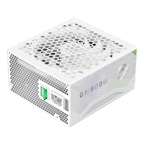 Fuente de Poder GameMax GM Series de 800W (Certificada 80+ Bronze, Modular, ATX, White)