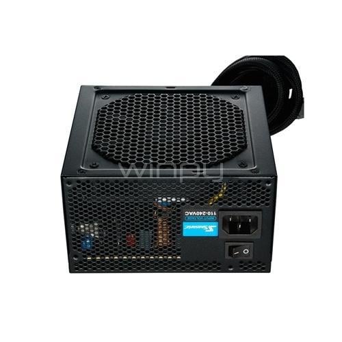 Fuente de Poder Seasonic S12III-650 de 650W (Certificada 80+ Bronze, ATX)