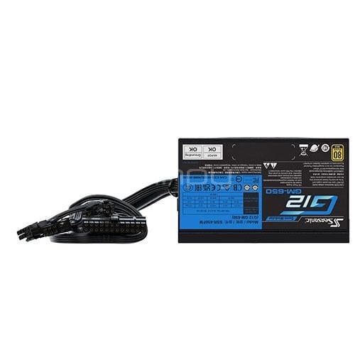 Fuente de Poder Seasonic G12 GM-650 de 650W (Certificada 80+ Gold, ATX)