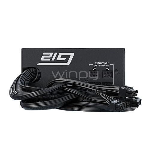 Fuente de Poder Seasonic G12 GM-750 de 750W (Certificada 80+ Gold, ATX)