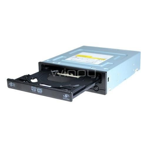 Lector/Grabador DVD Clio Interno de 5.25” (Hasta 8.5 GB, Negro)