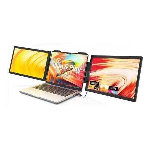 Extendor de Pantalla para Notebook Clio de 15.6” (IPS, Full HD, Plegable, USB-C)