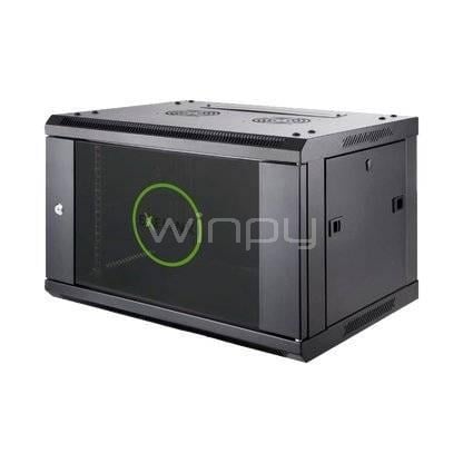 Rack de Muro Exelink de 9U (60 x 45cm, hasta 50Kg, IP20, Negro)