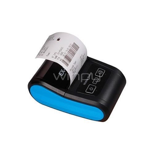 Impresora Térmica Exelink POS H22 (57mm, Bluetooth, Negro)