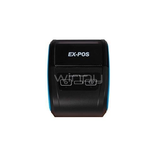 Impresora Térmica Exelink POS H22 (57mm, Bluetooth, Negro)