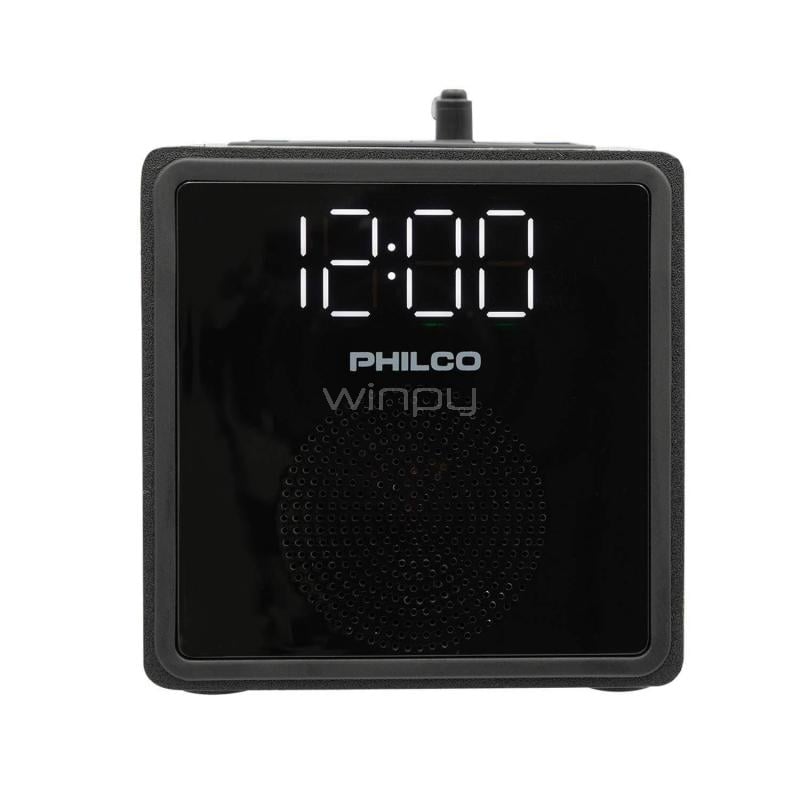 Radio Reloj y Alarma con Pantalla LED Philco PAR3206BT (Bluetooth, FM, Negro)