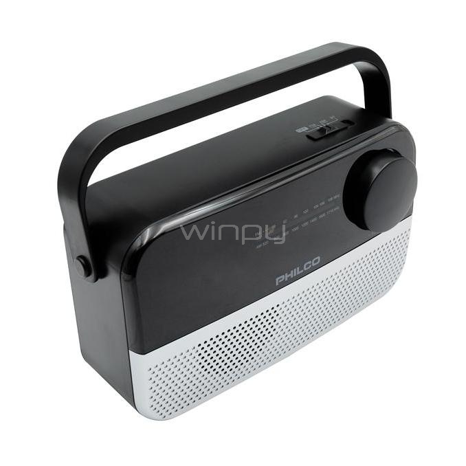 Radio Portátil Philco PJR2200BT Negro (AM/FM, Bluetooth, Altavoz)