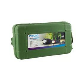 Linterna LED Philco Tipo Cree 2 Luces (1000 lúmenes, Zoom Frontal)
