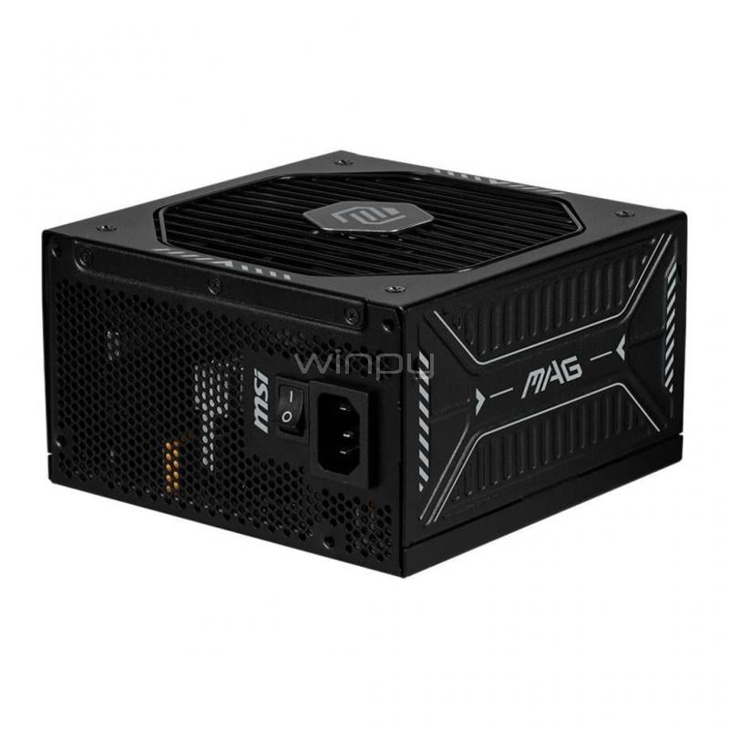 Fuente de Poder MSI MAG A1000GLS PCIE5 de 1000W (Certificada 80+ Gold, ATX 3.1)