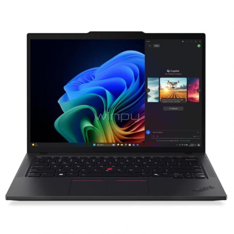 Notebook Lenovo ThinkPad T14 Gen6 de 14” (Ryzen AI 5 PRO 340, 16GB DDR5, 512GB SSD, Win11 Pro)