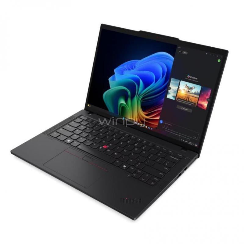 Notebook Lenovo ThinkPad T14 Gen6 de 14” (Ryzen AI 5 PRO 340, 16GB DDR5, 512GB SSD, Win11 Pro)