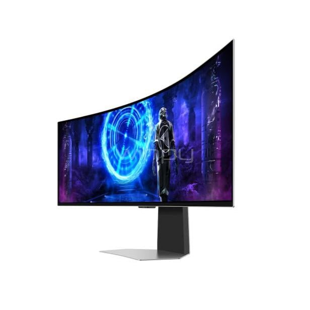 Monitor Curvo Samsung Odyssey OLED G9 de 49” (OLED, DQHD, 240Hz, 0.03ms, DP+HDMI+USB, VESA)