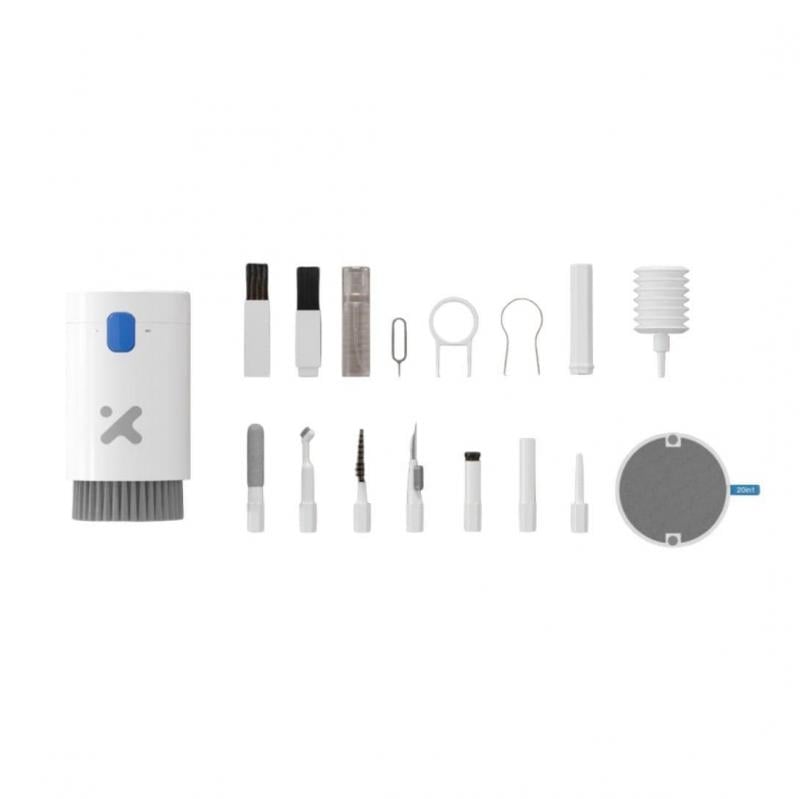 Kit de Limpieza Xtech XTA-910 Multifuncional 20 en 1 (Para Teclados, Pantallas, Cámaras y Audífonos)