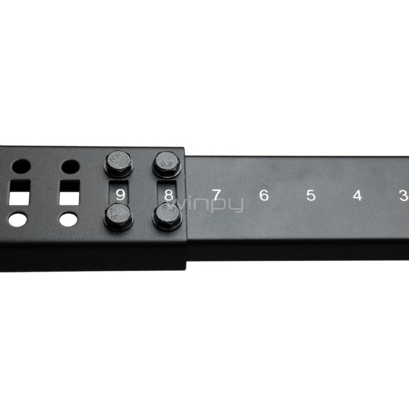 Rack Armario Bastidor Abierto de Servidores 4 Columnas 42U - Profundidad Ajustable - Con Ruedas - StarTech