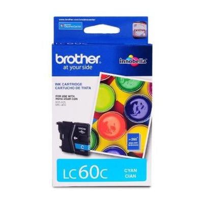 Cartucho tinta Brother cian LC60C