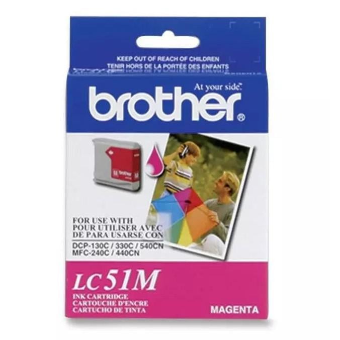 Cartucho  tinta Brother magenta LC51M
