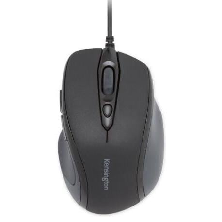 Mouse ergonómico Kensington Pro Fit (Mediano, 1000dpi, USB, Negro)