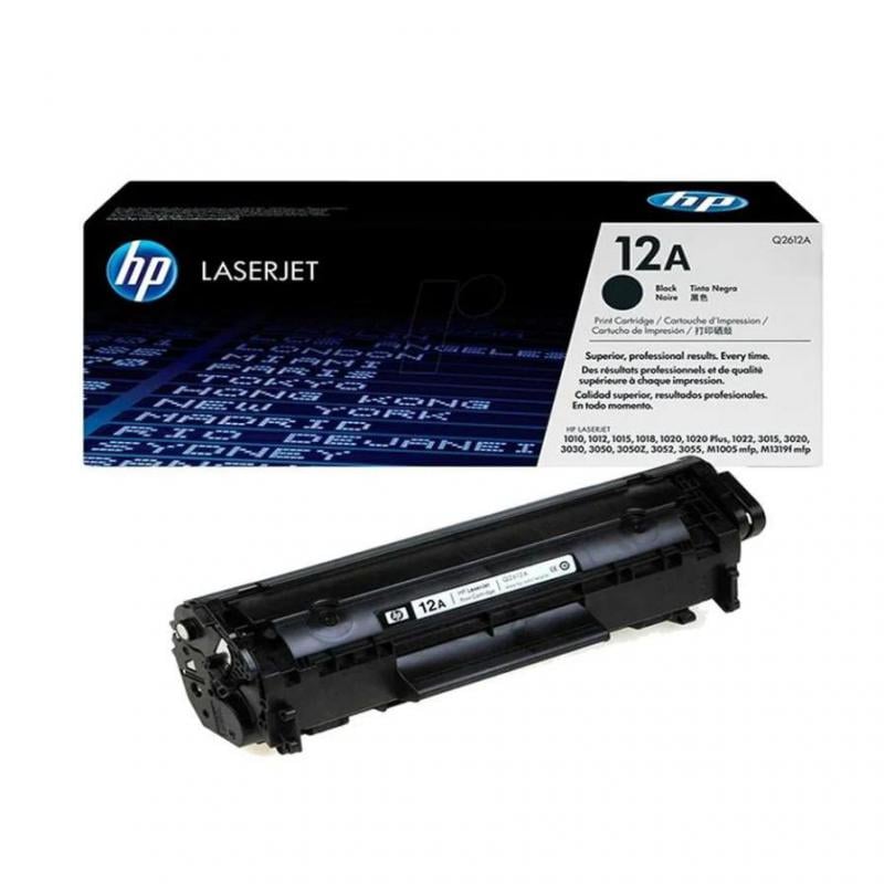 Cartucho tóner hp 12A negro Q2612A