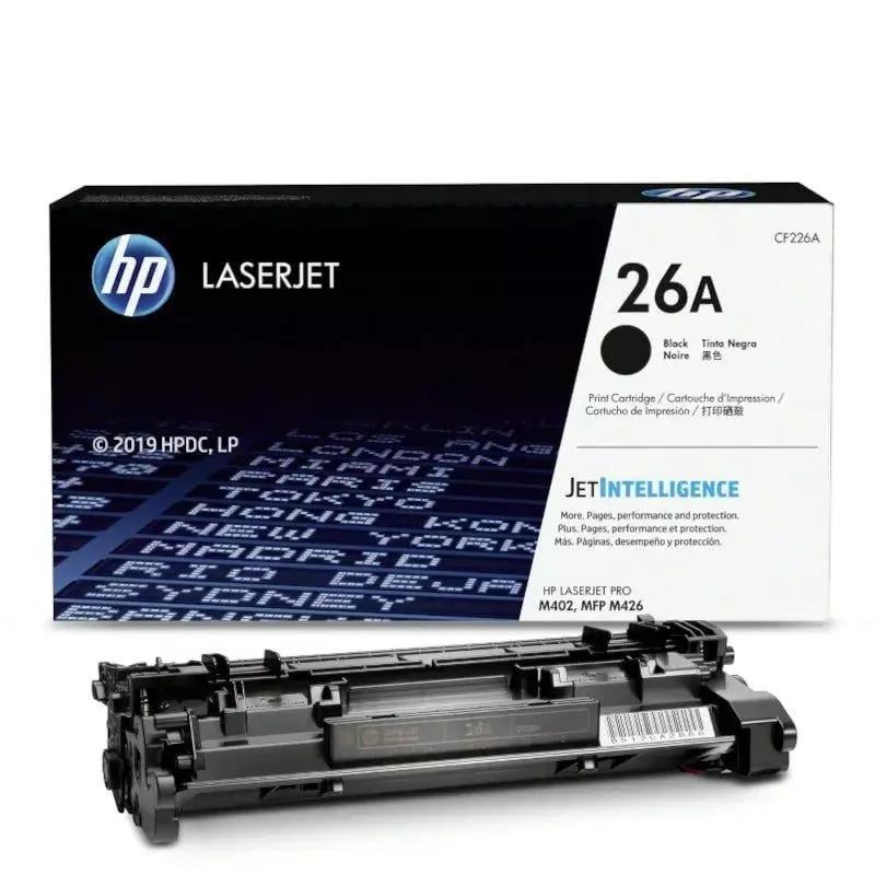 Cartucho tóner HP Negro 26A