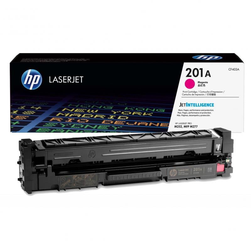 Cartucho tóner Magenta HP 201A