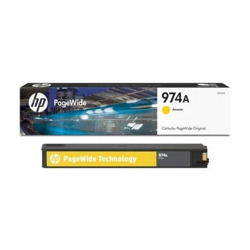 Cartucho original PageWide HP 974A amarillo (L0R93AL)