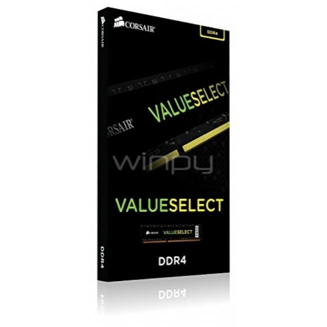 Memoria RAM Corsair Value Select de 8GB (DDR4, 2133 MHz, CL15