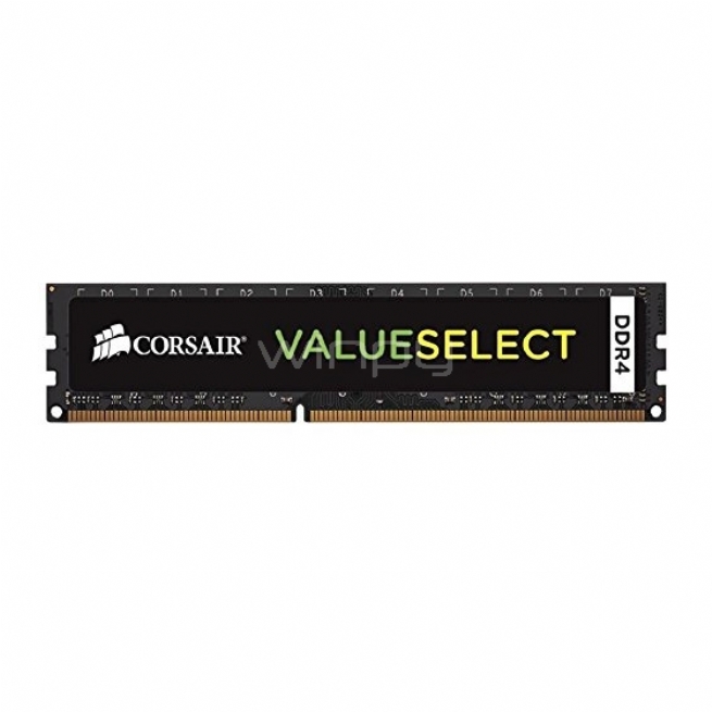Memoria RAM Corsair Value Select de 8GB (DDR4, 2133 MHz, CL15