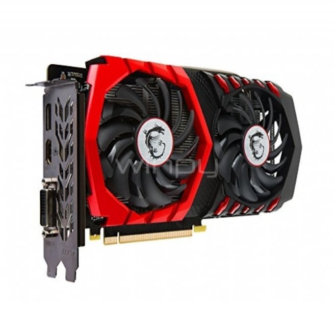 Tarjeta de Vídeo MSI NVIDIA GeForce GTX 1050 TI GAMING X 4G