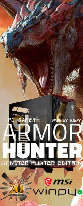 PC Gamer Monster Hunter de MSI en Winpy.cl