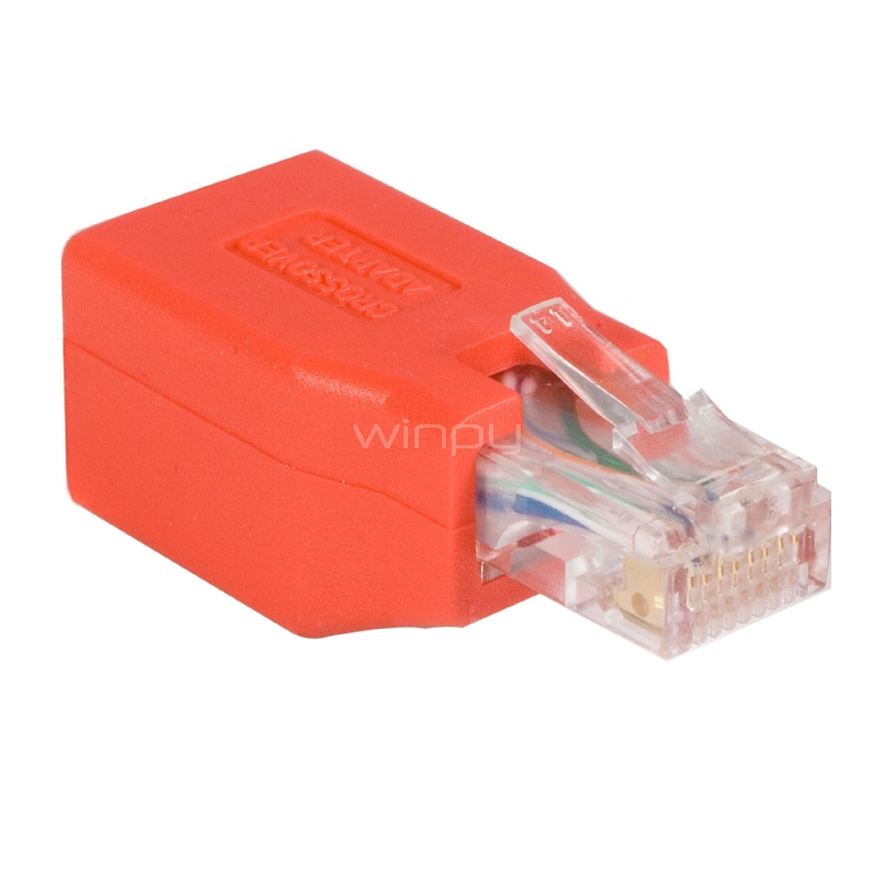 Adaptador de Cable de Red Ethernet Cat6 Directo Recto Straight a Cruzado Crossover UTP Patch RJ45 - StarTech