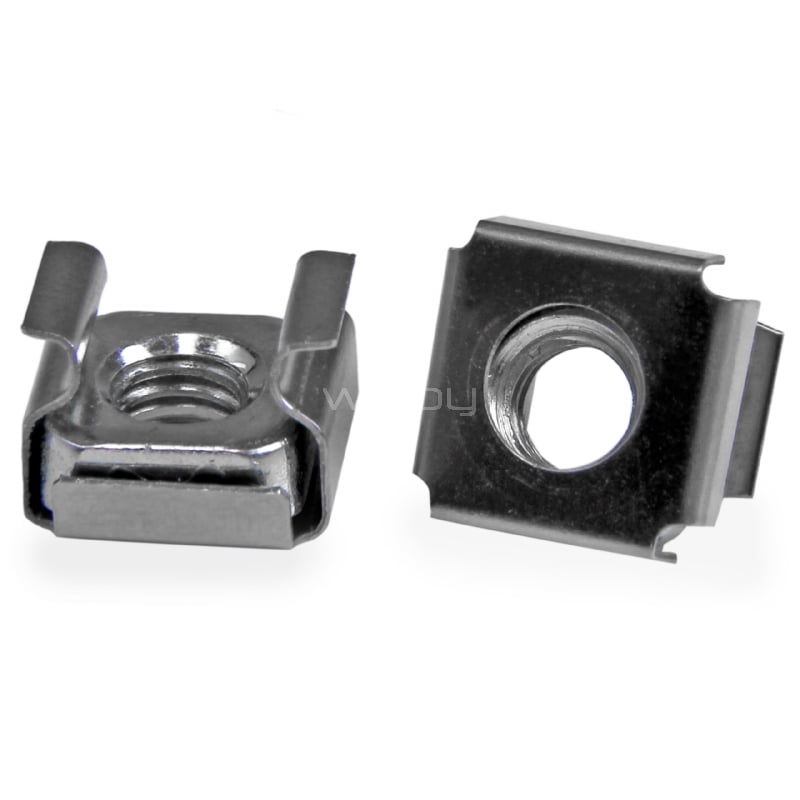 Paquete de 50 Tuercas Enjauladas Cage Nuts M6 - StarTech