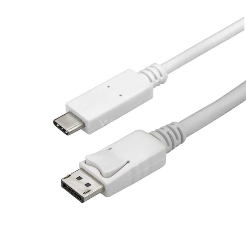 Cable Adaptador de 1m USB-C a DisplayPort 4K 60Hz - Blanco - Cable USB Tipo C a DP - Cable de Video USBC - StarTech