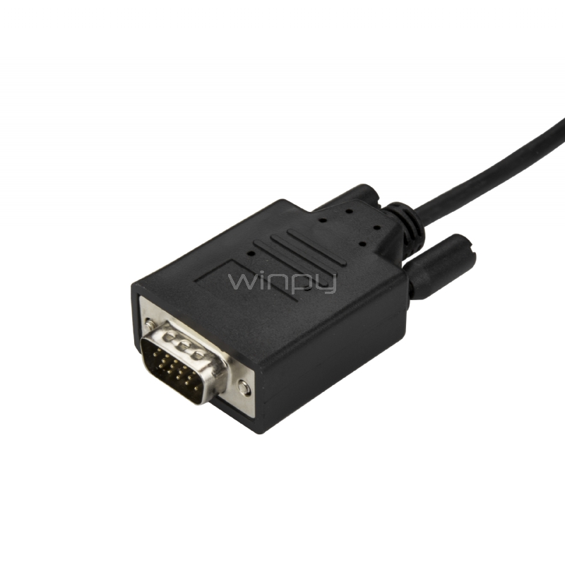 Cable Adaptador USB-C a VGA - 2m - Cable Conversor de USB-C a VGA - USB Type-C - 1920x1200 - StarTech