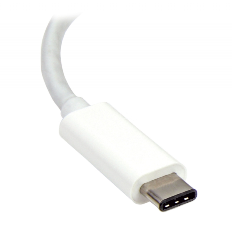 Adaptador USB-C a VGA - Blanco - StarTech