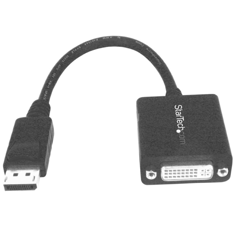 Adaptador de Video DisplayPort a DVI - Conversor DP - Hasta 1920x1200 - Convertidor Pasivo Externo - StarTech