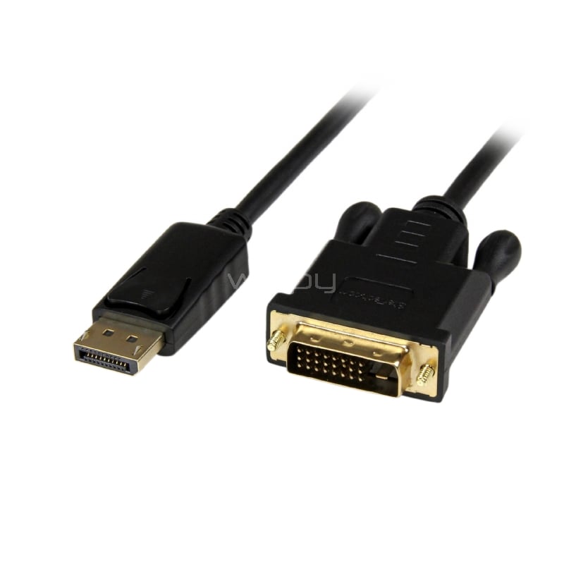 Cable de 1,8m Adaptador Activo de Video Externo DisplayPort a DVI - 1920x1200 - Negro - StarTech