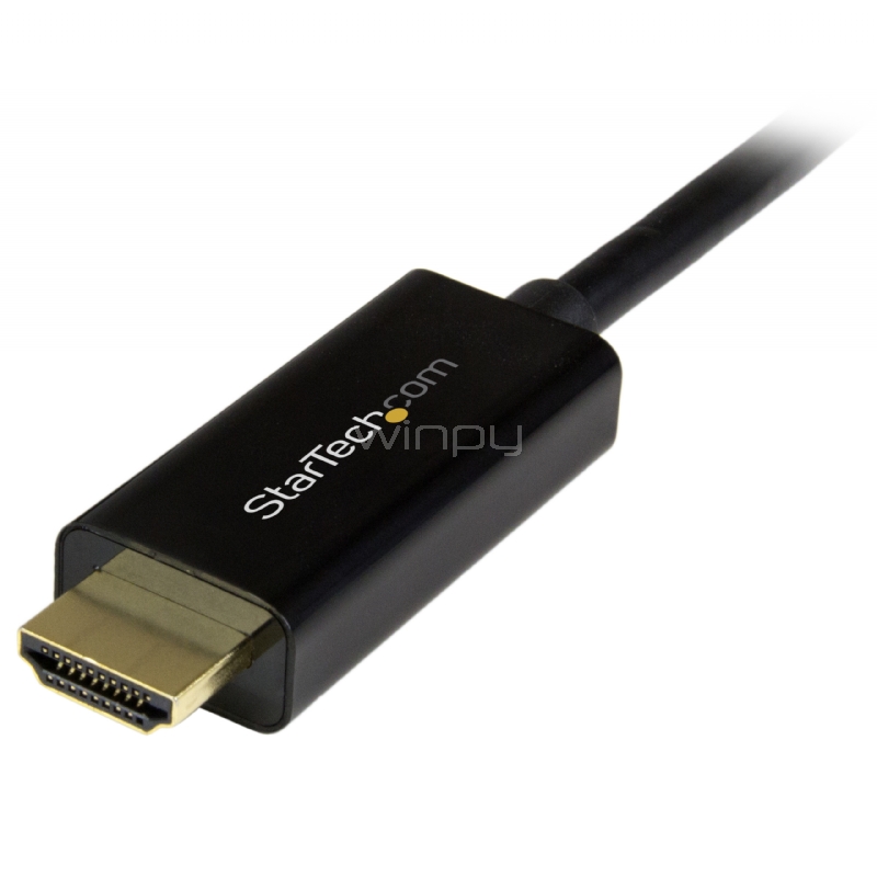 Cable Conversor DisplayPort a HDMI de 1m - Color Negro - Ultra HD 4K - StarTech