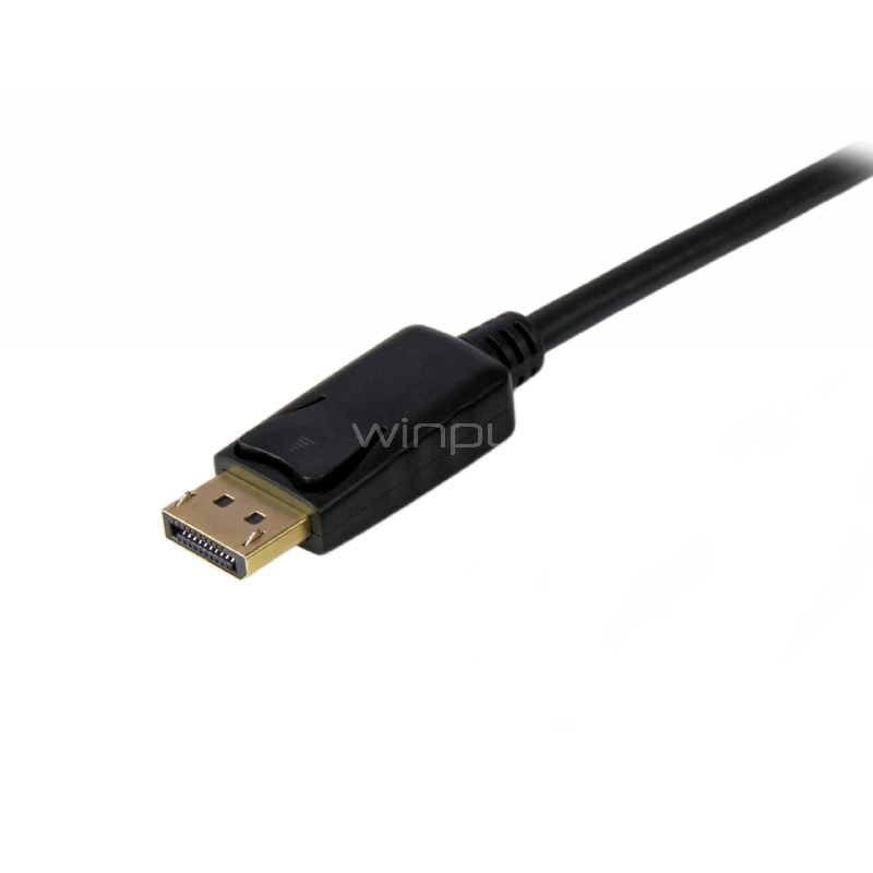 Cable 1,8m de Video Adaptador Conversor DisplayPort DP a VGA -  Convertidor Activo - 1080p - Negro - StarTech