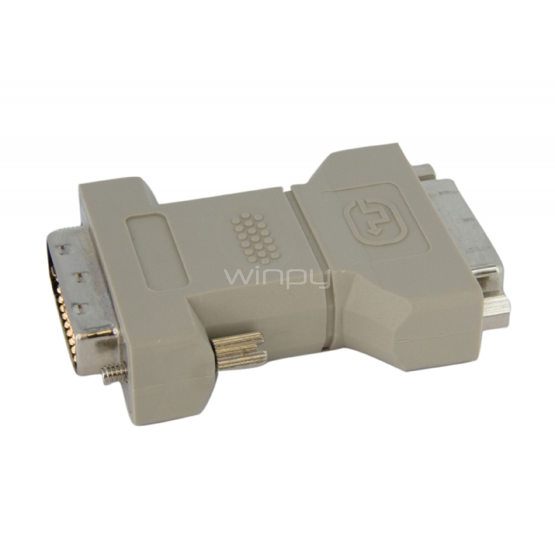 Adaptador Convertidor de Video DVI-I a DVI-D Dual Link Doble Enlace - DVI-I Hembra -  DVI-D Macho - Blanco - StarTech