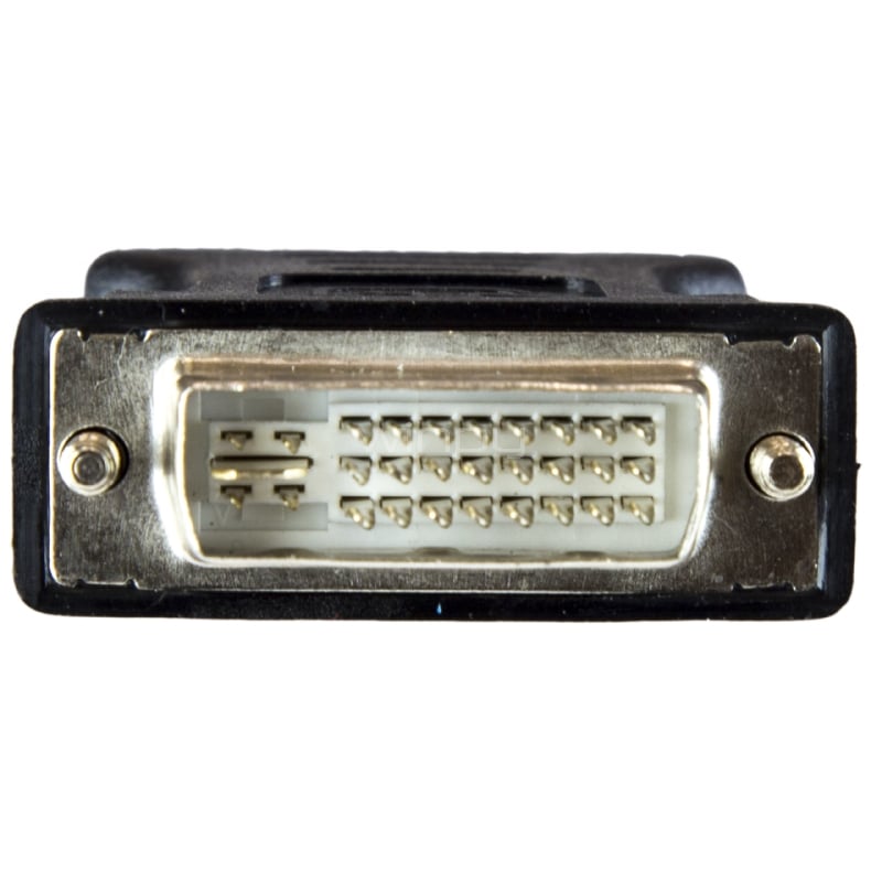 Adaptador Conversor DVI-I a VGA - DVI-I Macho - HD15 Hembra - Negro - StarTech