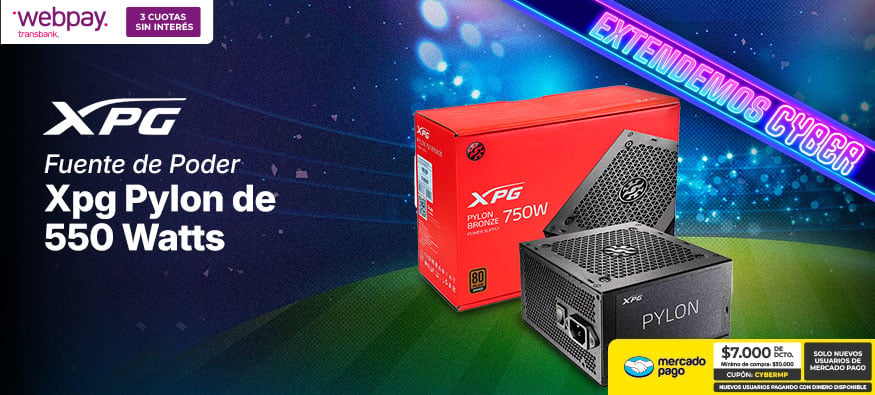 Fuente de Poder Xpg Pylon de 550 Watts