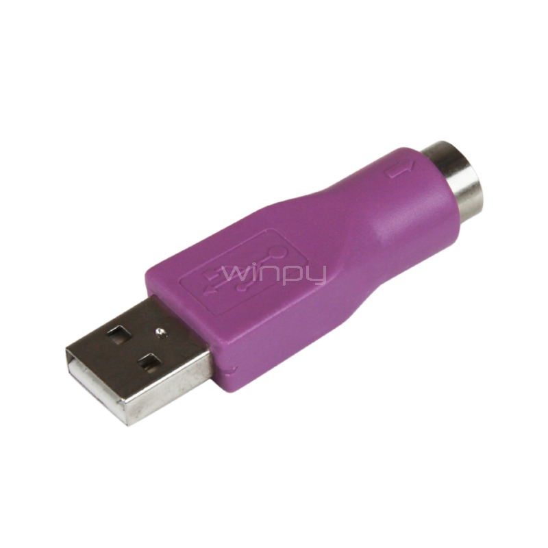 Adaptador Conversor PS/2 MiniDIN a USB para Teclado - PS/2 Hembra - USB A Macho - StarTech