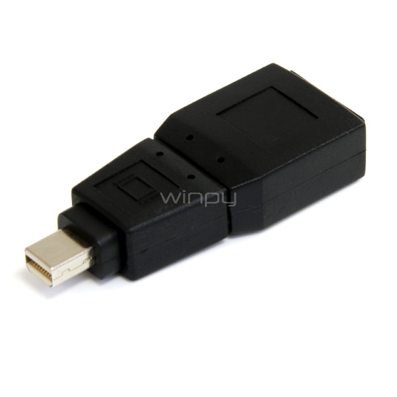 Adaptador Conversor Mini DisplayPort a DisplayPort - Mini DP Macho - DP Hembra - StarTech