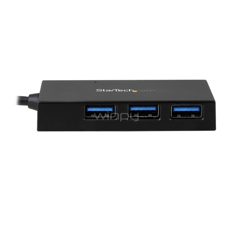 Concentrador USB 3.0 de 4 Puertos - USB-C a 1x USB-C y 3x USB-A - StarTech