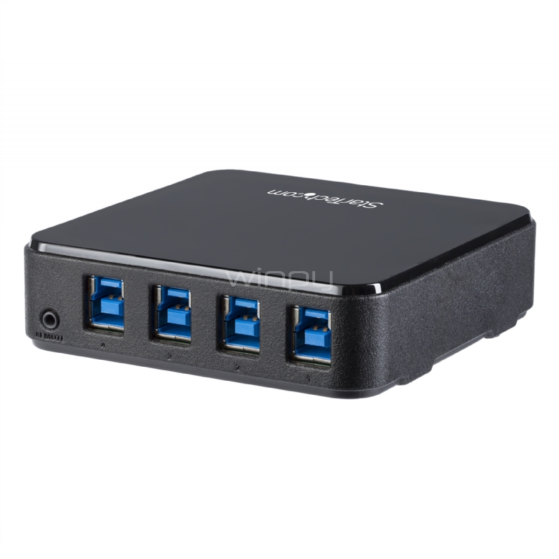 Switch Conmutador USB 3.0 4x4 para Compartir Dispositivos Periféricos - StarTech