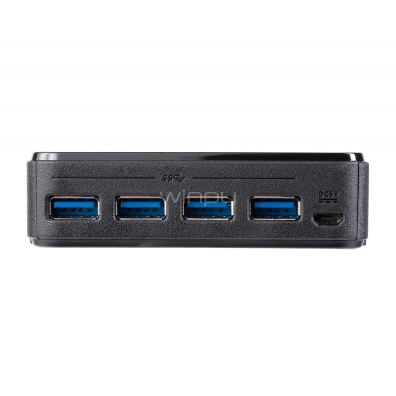 Switch Conmutador USB 3.0 4x4 para Compartir Dispositivos Periféricos - StarTech