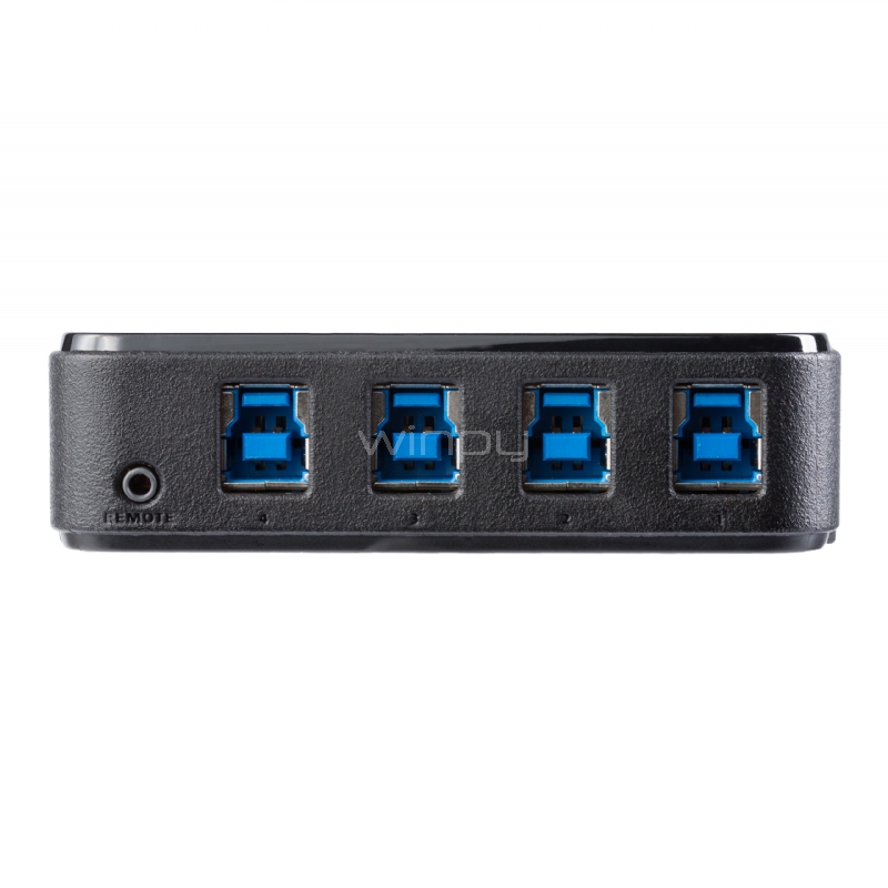 Switch Conmutador USB 3.0 4x4 para Compartir Dispositivos Periféricos - StarTech