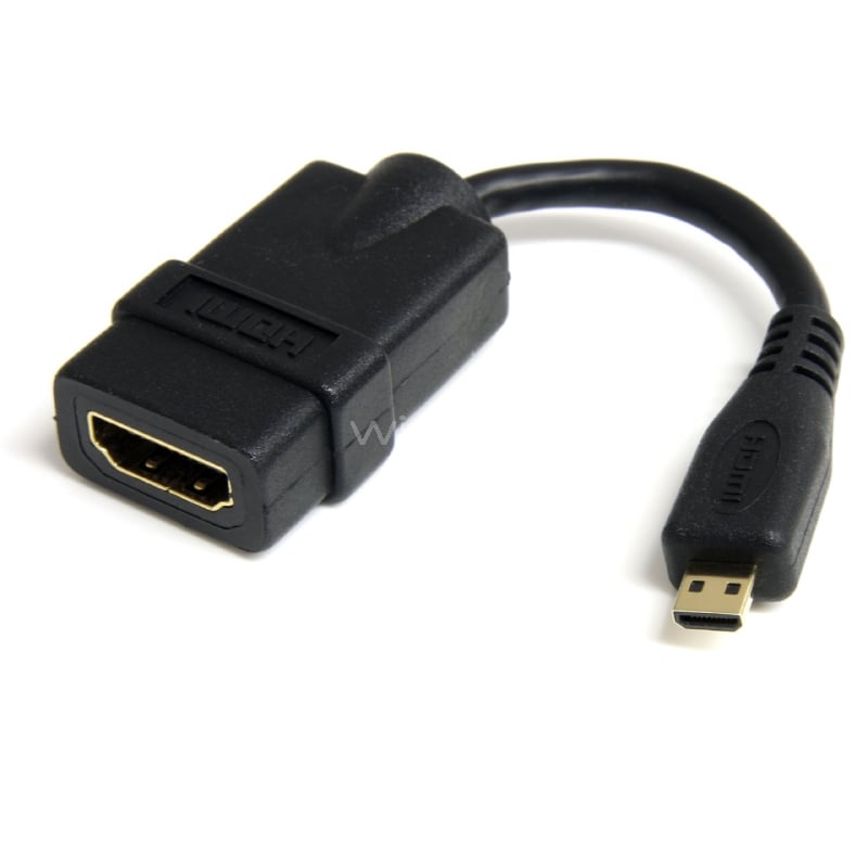 Cable de 12cm Adaptador HDMI de alta velocidad - HDMI a Micro HDMI - Hembra a Macho - StarTech