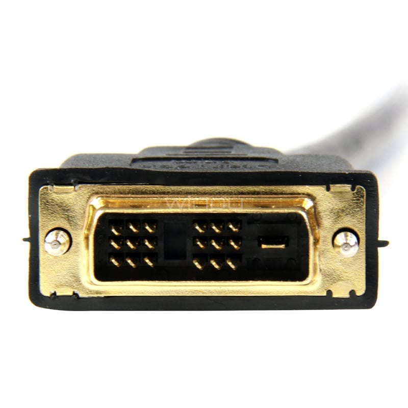 Cable HDMI a DVI 3m - DVI-D Macho - HDMI Macho - Adaptador - Negro - StarTech
